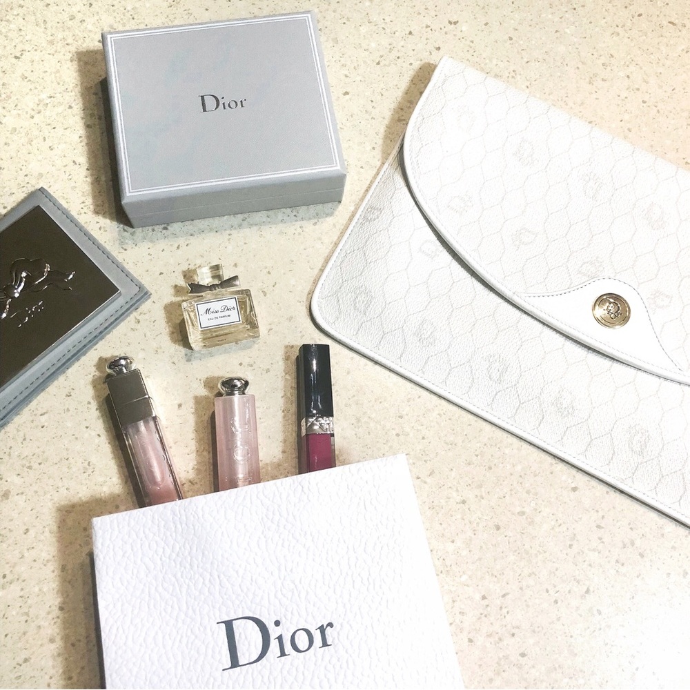 Vintage Dior Honeycomb Clutch